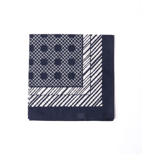 NOLLEY'S goodman「EMME EFFE センタードットプリントバンダナスカーフ」|バンダナ・スカーフ|