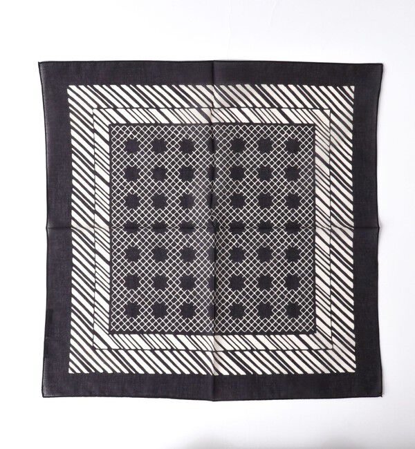 NOLLEY'S goodman「EMME EFFE センタードットプリントバンダナスカーフ」|バンダナ・スカーフ|