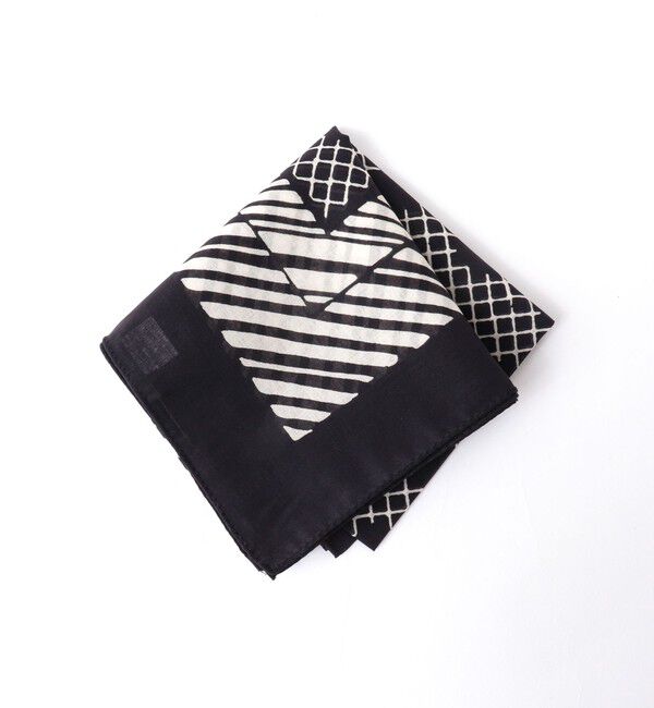 NOLLEY'S goodman「EMME EFFE センタードットプリントバンダナスカーフ」|バンダナ・スカーフ|