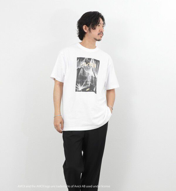 NOLLEY'S goodman「【GOOD ROCK SPEED】AVICII アーティスト プリントTシャツ 26SS」|Tシャツ・カットソー|