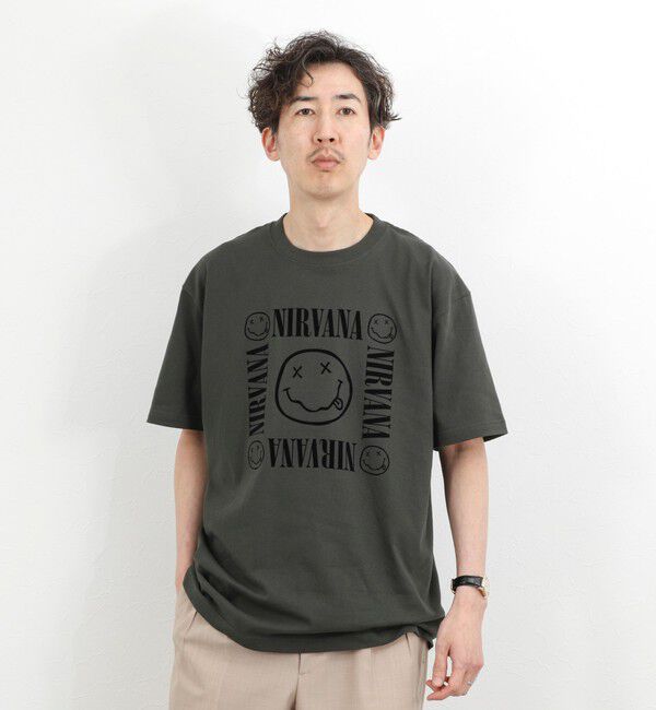 NOLLEY'S goodman「【GOOD ROCK SPEED】NIRVANA バンド プリントTシャツ 26SS」|Tシャツ・カットソー|