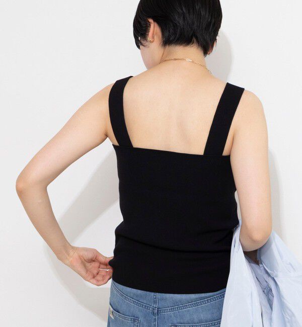 NOLLEY'S sophi「《手洗い可能》総針ニットキャミ」|ニット・セーター|