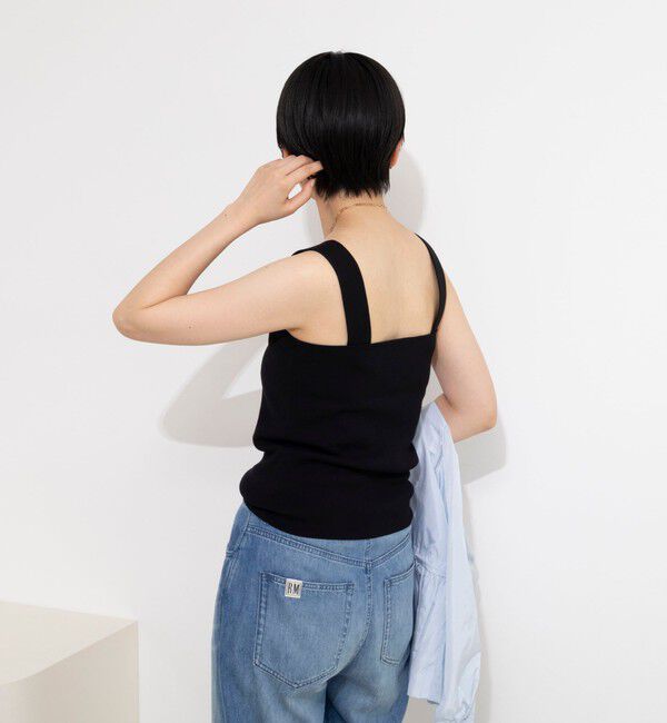 NOLLEY'S sophi「《手洗い可能》総針ニットキャミ」|ニット・セーター|