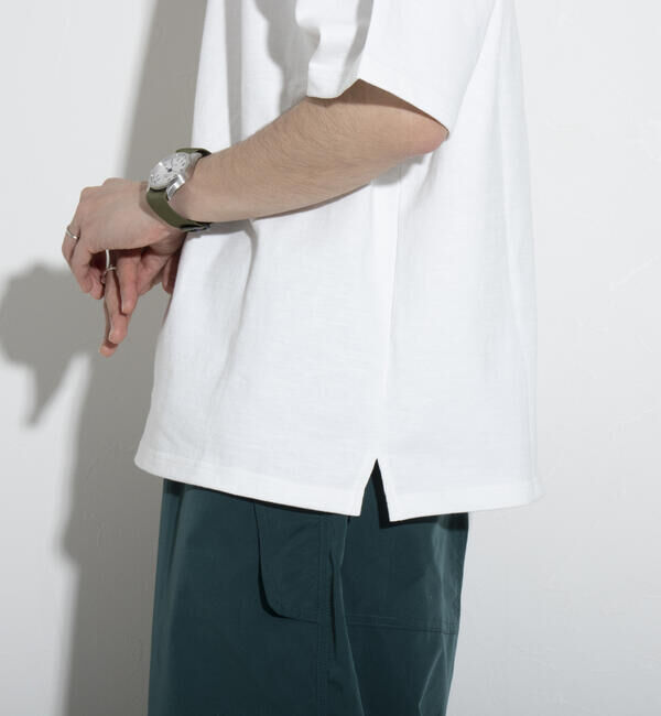 GLOSTER「【GLOSTER/グロスター】ヘビーウェイトスラブＴシャツ ビッグシルエット/マックスウェイト」|Tシャツ・カットソー|