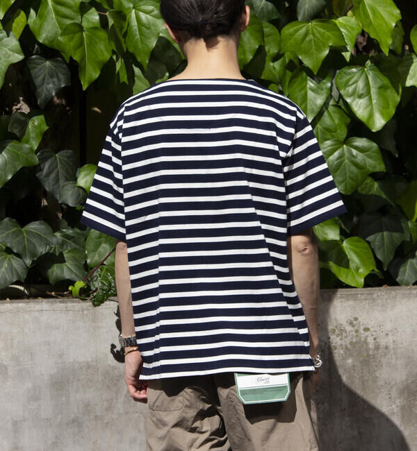 GLOSTER「【GLOSTER/グロスター】バスクシャツ ボーダーTシャツ ショートスリーブ」|Tシャツ・カットソー|