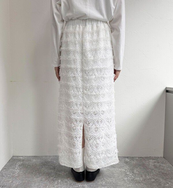 fredy emue「起毛レースタイトスカート」|スカート|