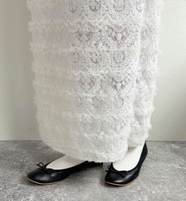 fredy emue「起毛レースタイトスカート」|スカート|