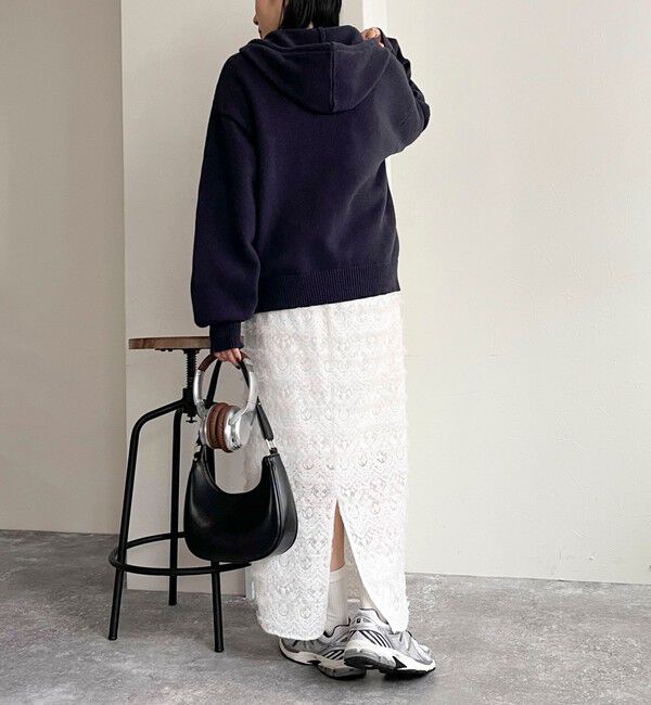 fredy emue「起毛レースタイトスカート」|スカート|