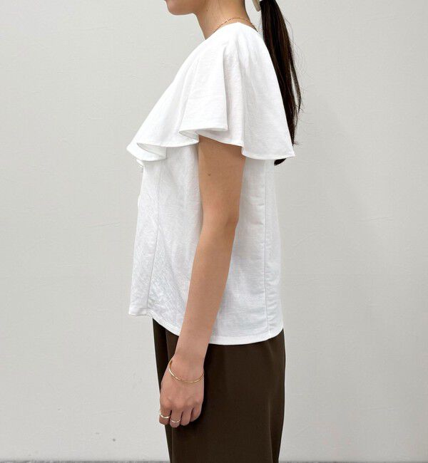 fredy emue「ラッフルカットソーブラウス」|Tシャツ・カットソー|