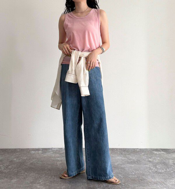 fredy emue「ベロアタンクトップ」|タンクトップ|