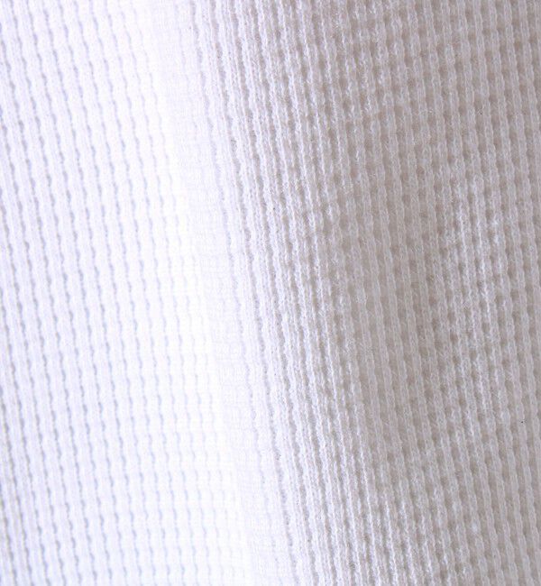 GLOSTER「【レイヤードに最適】【GEVACO】ワッフル素材ロングスリーブTシャツ」|Tシャツ・カットソー|