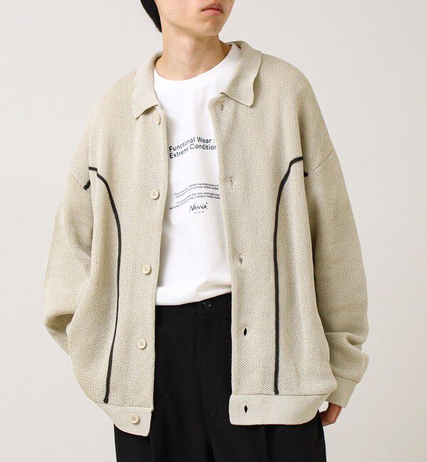 GLOSTER「ウエスタンライン ニットカーディガン」|カーディガン|