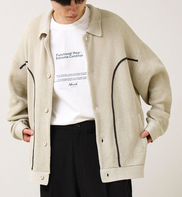 GLOSTER「ウエスタンライン ニットカーディガン」|カーディガン|