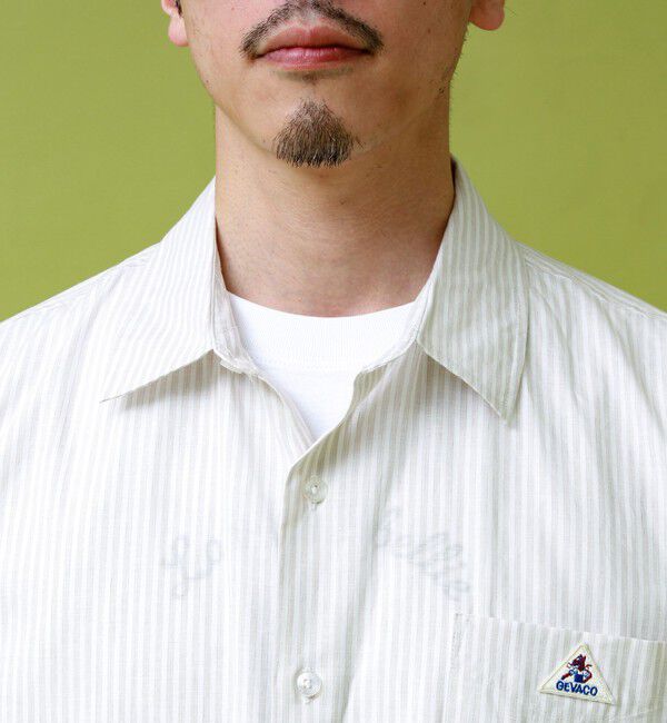 GLOSTER「【GEVACO/ゲバコ】レギュラーカラー半袖シャツ」|シャツ・ブラウス|