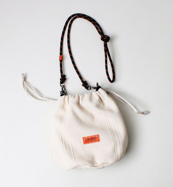 GLOSTER「【UNIVERSAL OVERALL】Summer knit purse」|ショルダー・メッセンジャー|