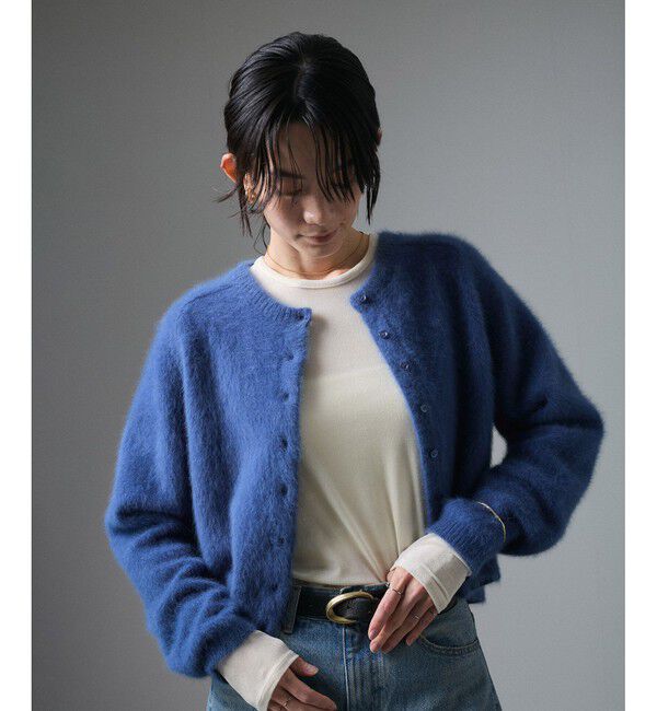 SALON adam et rope'「シアーベロアクルーネックPO」|Tシャツ・カットソー|