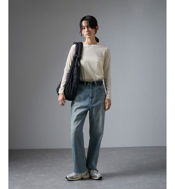 SALON adam et rope'「シアーベロアクルーネックPO」|Tシャツ・カットソー|