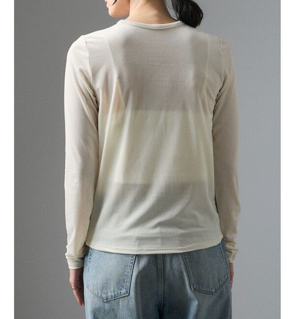 SALON adam et rope'「シアーベロアクルーネックPO」|Tシャツ・カットソー|