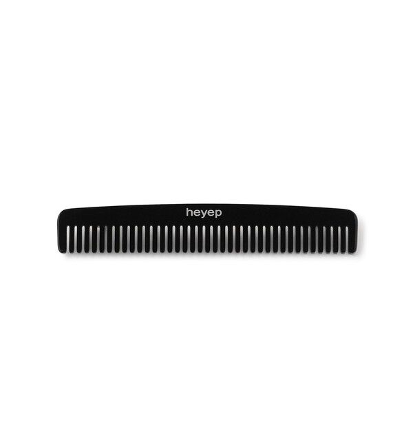 SALON adam et rope'「【heyep（ヘイップ）】Comb Motif Barrette バレッタ」|ヘアバンド|ブラック(01)