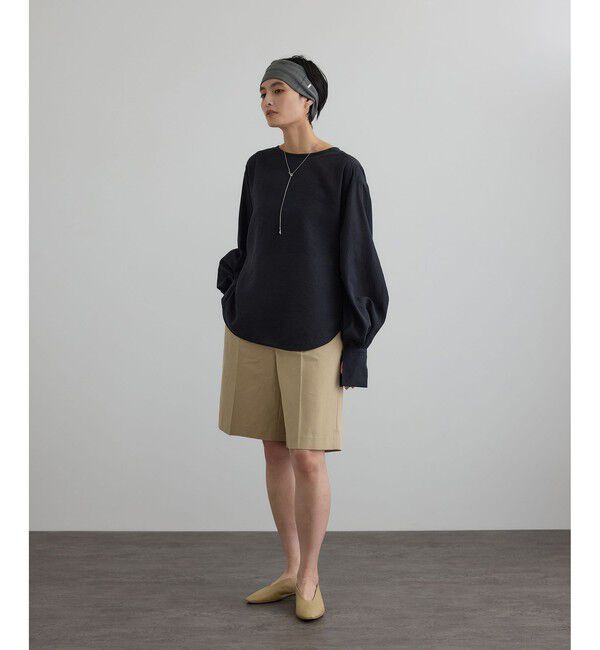 SALON adam et rope'「【WEB限定】シルクMIXルチアブラウス」|シャツ・ブラウス|