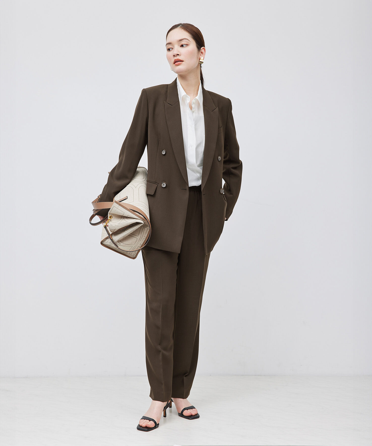 ROPE「ドロストストレートイージーパンツ/セットアップ対応【メディア掲載】」|その他|