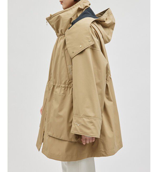 ROPE「【Mizuno for ROPE'】ギャザーミドルブルゾン」|ブルゾン・スタジャン|