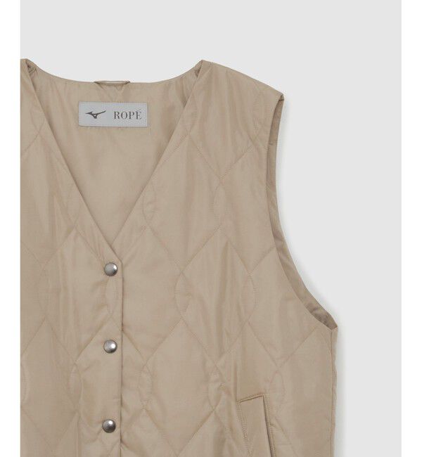 ROPE「【Mizuno for ROPE'】ギャザーミドルブルゾン」|ブルゾン・スタジャン|