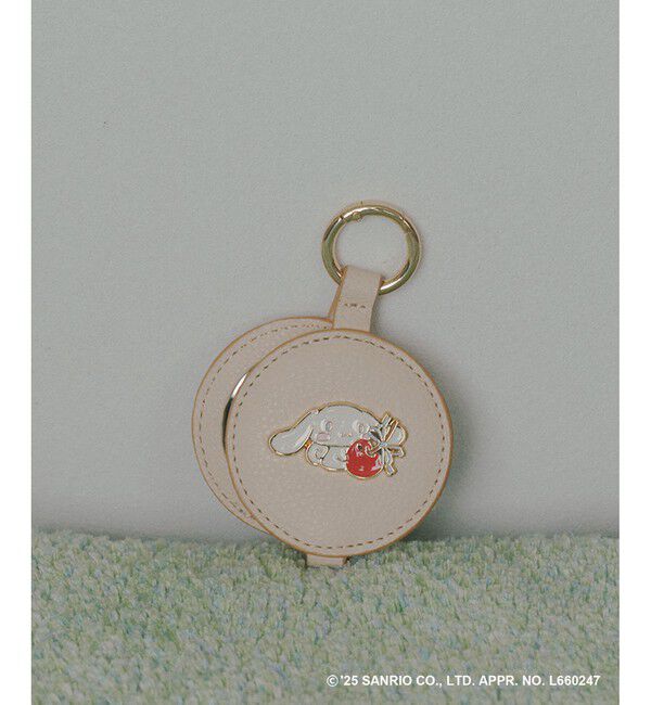 VIS「【シナモロール】VIS別注ミラーチャーム」|チャーム・キーホルダー|ベージュ系(28)