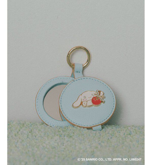 VIS「【シナモロール】VIS別注ミラーチャーム」|チャーム・キーホルダー|サックス(48)