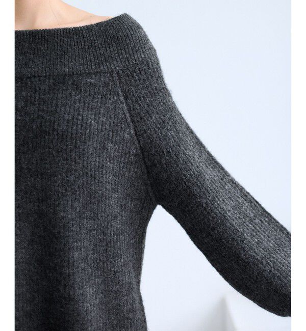 VIS「肩リボンミニ丈ニットワンピース/2WAY」|ワンピース|