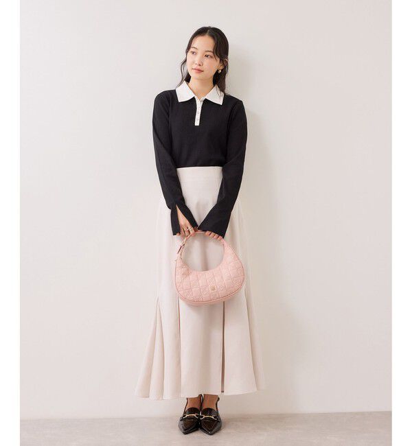 VIS「ボックスプリーツマーメイドスカート/イージーケア・防シワ」|スカート|