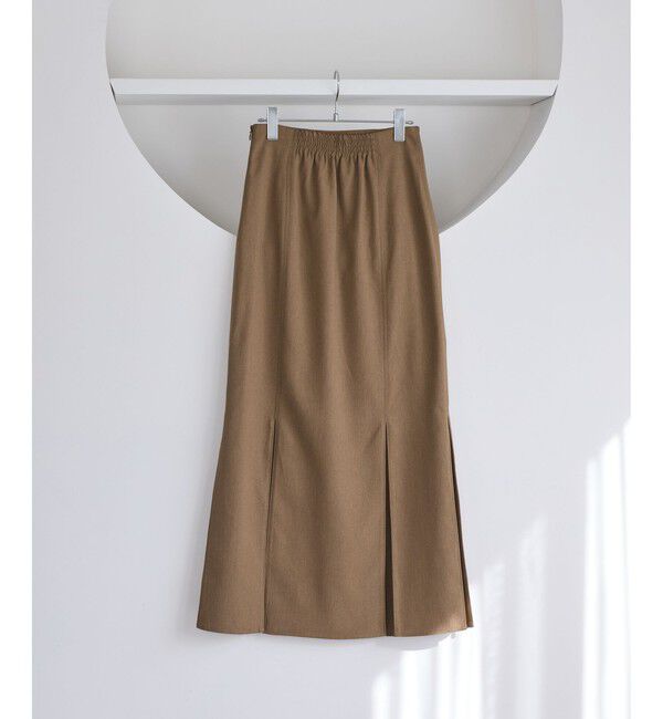 VIS「ボックスプリーツマーメイドスカート/イージーケア・防シワ」|スカート|