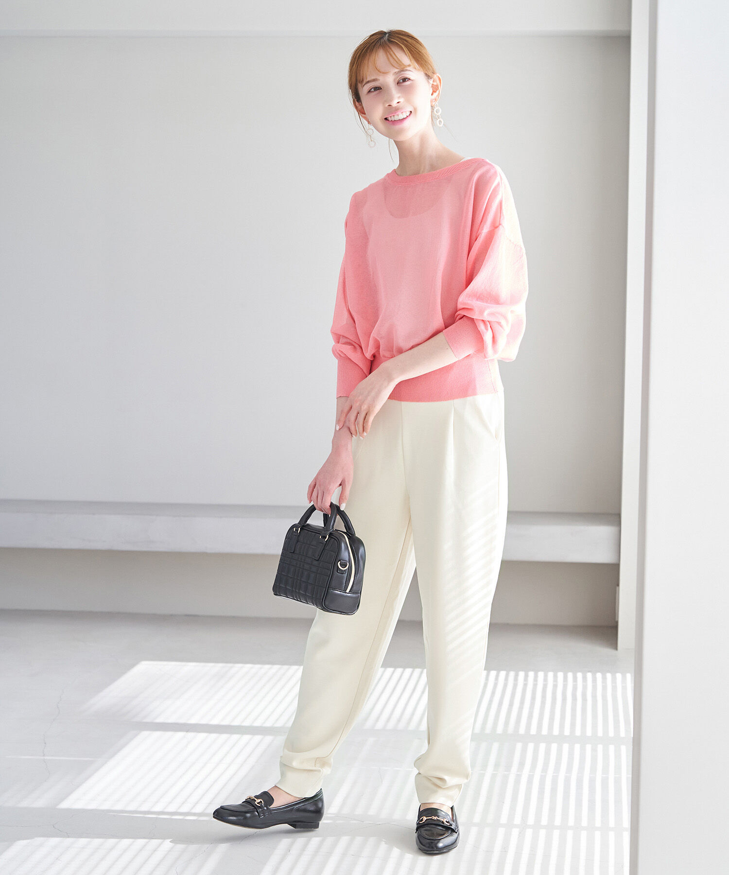 Rope&rsquo;Picnic「セットアップ対応/マシュマロタッチダンボールタックパンツ」|その他|