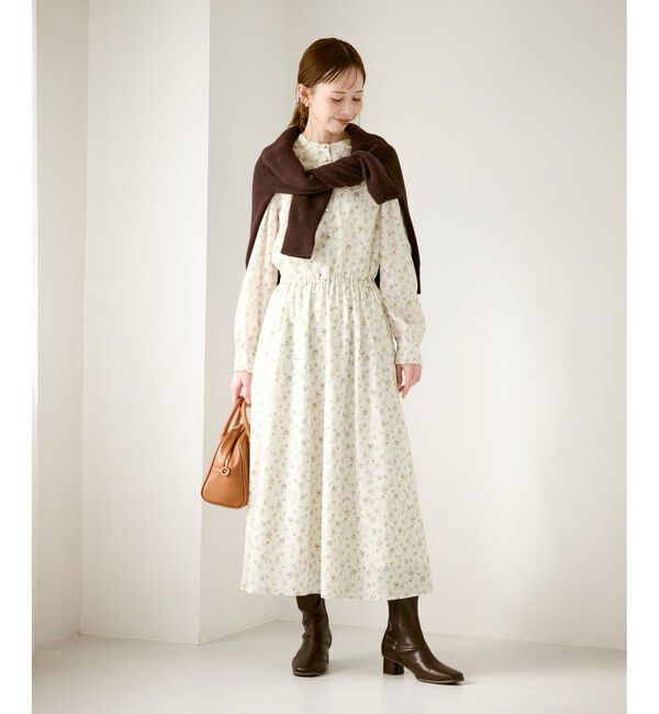 Rope&rsquo;Picnic「小花柄ノスタルジックワンピース」|ワンピース|