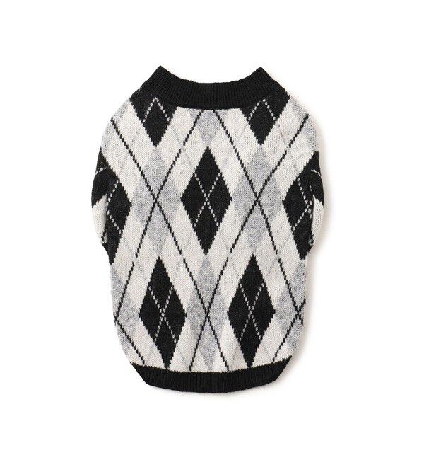 ROPE PICNIC PASSAGE「【DOG】アーガイルニットプルオーバー」|その他|