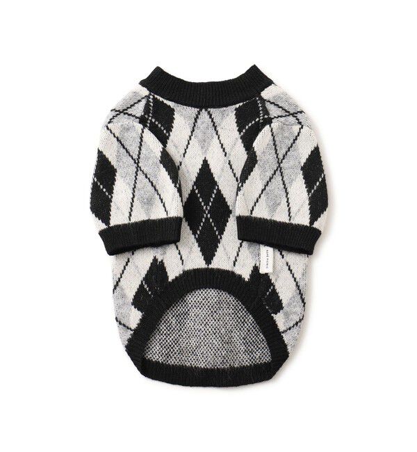 ROPE PICNIC PASSAGE「【DOG】アーガイルニットプルオーバー」|その他|