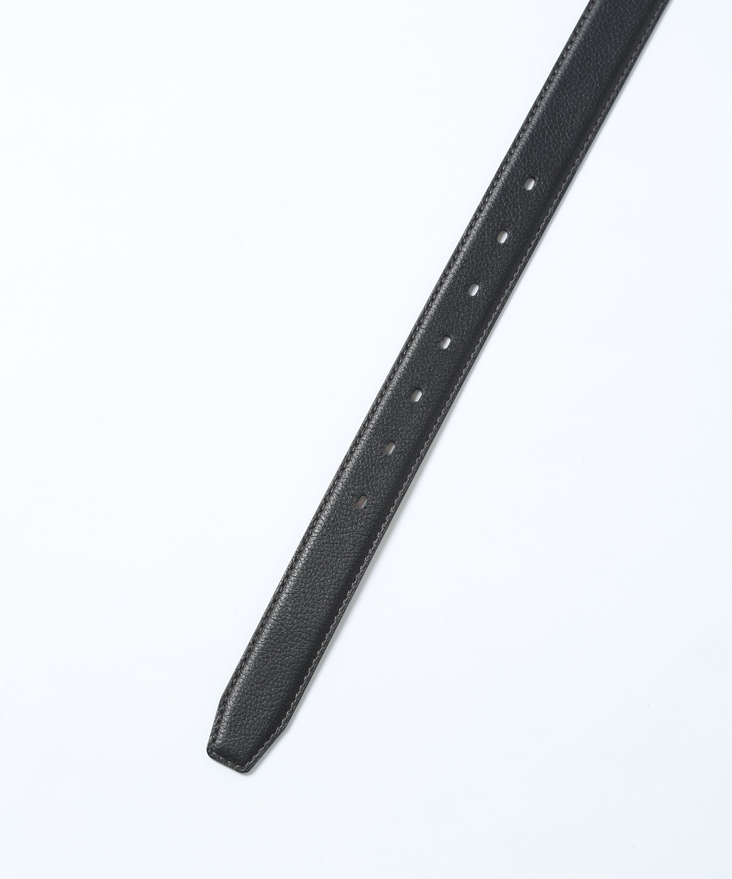 ADAM ET ROPE'「Slim size refined leather belt/Sustainable」|ベルト|