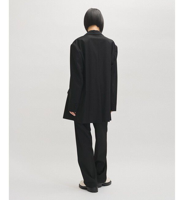 ADAM ET ROPE'「【サステナブル】・【オケージョン】ダブルブレストジャケット」|テーラードジャケット|