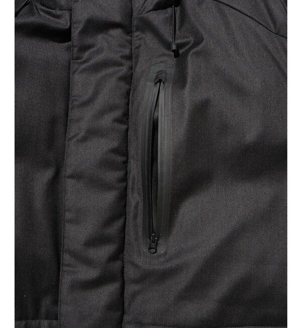 ADAM ET ROPE'「【ACT_01 AO】ラミネート メリノウール ショートダウンジャケット」|ダウン|