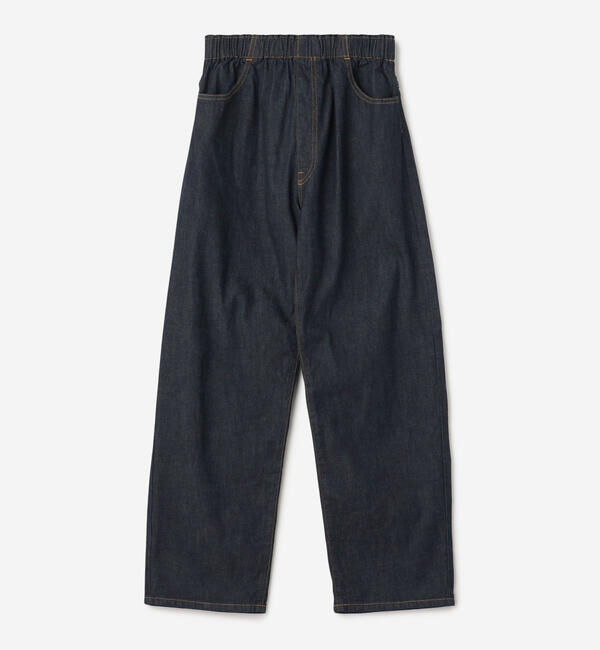 DANTON「DANTON | カラーデニム イージーパンツ WOMEN」|デニム|