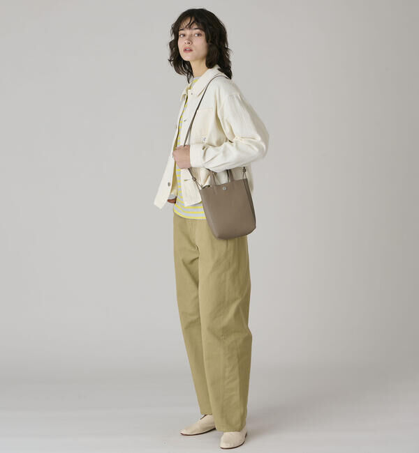 ORCIVAL「ORCIVAL | ダブルフェイスレザー 2WAYトートバッグ UNISEX」|ショルダー・メッセンジャー|