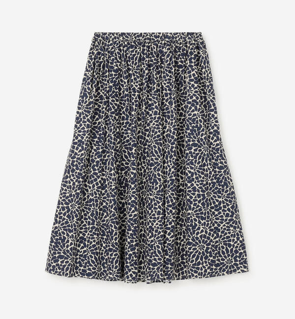 ORCIVAL「ORCIVAL | コットンポプリン プリントAラインスカート WOMEN」|スカート|