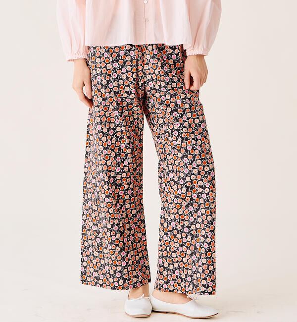 ORCIVAL「ORCIVAL | コットンポプリン プリントイージーパンツ WOMEN」|チノ|