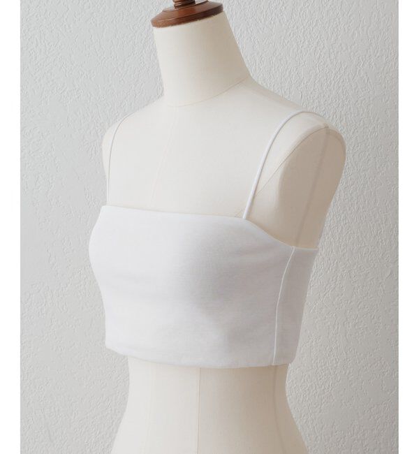  「【myporter】クロップドブラトップ」|Tシャツ・カットソー|