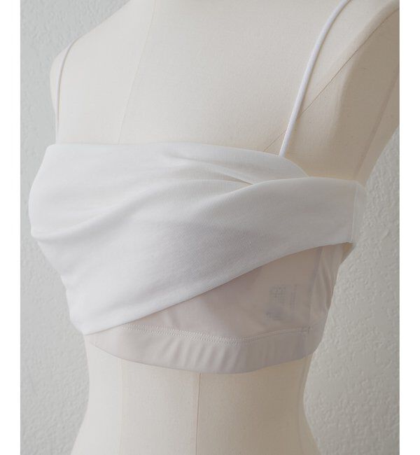  「【myporter】クロップドブラトップ」|Tシャツ・カットソー|