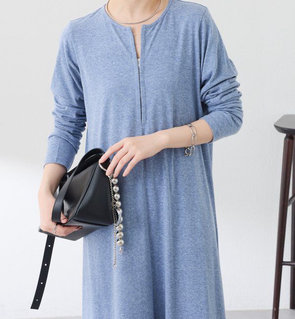  「ネップ調カットワンピース」|ワンピース|