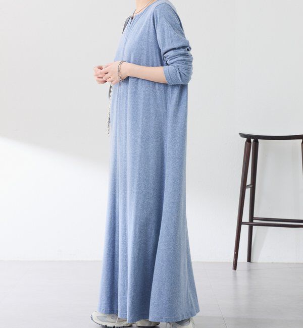  「ネップ調カットワンピース」|ワンピース|