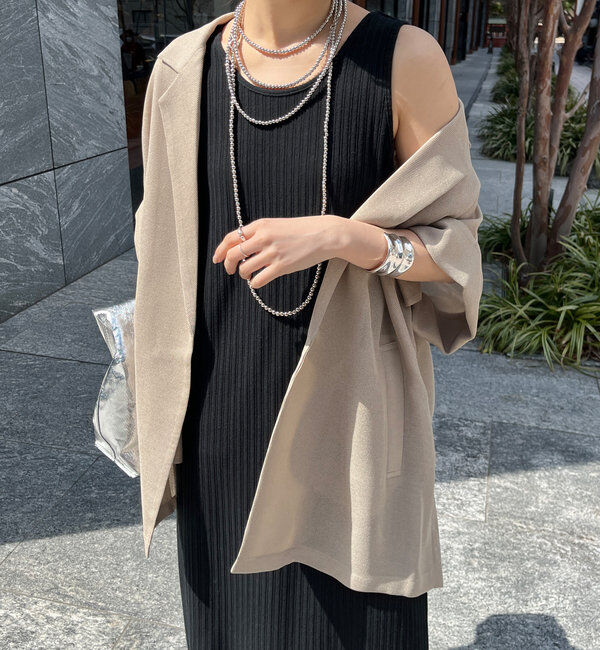  「メッシュ半袖ジャケット」|テーラードジャケット|