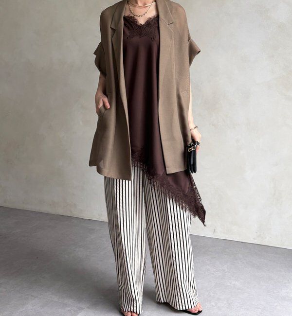  「メッシュ半袖ジャケット」|テーラードジャケット|