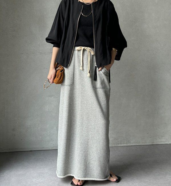  「【WEB限定】バックギャザーフリルブルゾン」|ブルゾン・スタジャン|